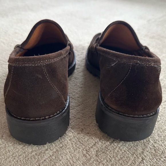 Brown suede men’s Gucci loafers - Picture 4 of 6